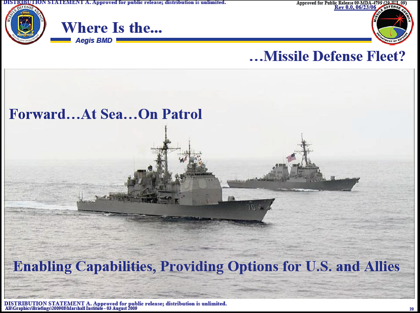 Where is Missle Defense Fleet