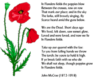 November 10, 2015—Lest We Forget . . .