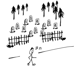 September 27, 2016 — Whistling Past The Graveyard—Again!