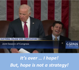 January 10, 2017—It’s Over?