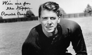 February 7, 2017—President Trump: Win One for the Gipper!