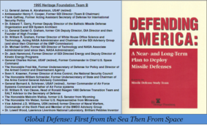 December 1, 2020—Global Defense: First from the Sea, then from Space!